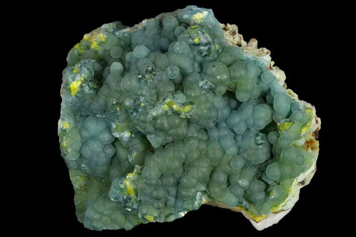 Blue-Green Plumbogummite on Pyromorphite - Yangshuo Mine, China #115500